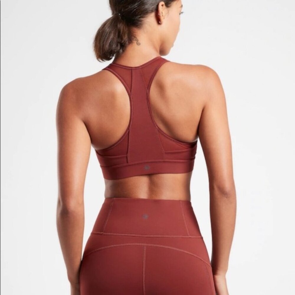 Athleta Hustle II Bra in Rust, Size 34B/C - Picture 11 of 11